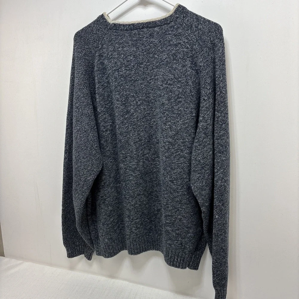 VTG Columbia Men's Cotton Crewneck Sweater Size XXL Fisherman‎ Cozy Marled Knit